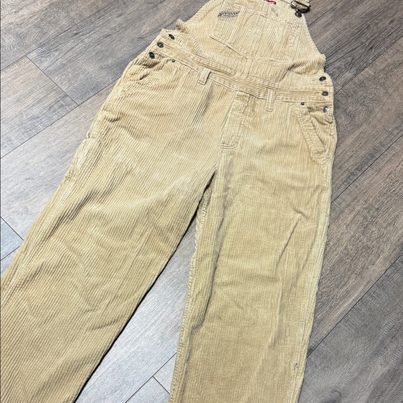 Vintage UNIONBAY Tan Corduroy Overalls - Picture 5 of 15